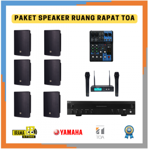 Paket Sound System Ruang Rapat Speaker TOA - 75m2